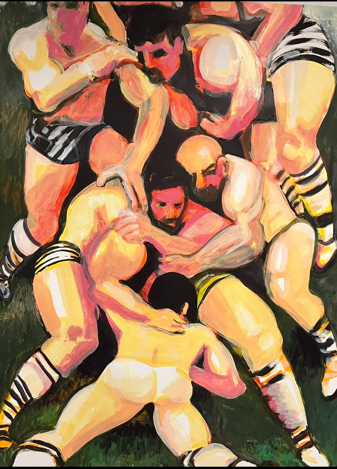Rugby Dogpile